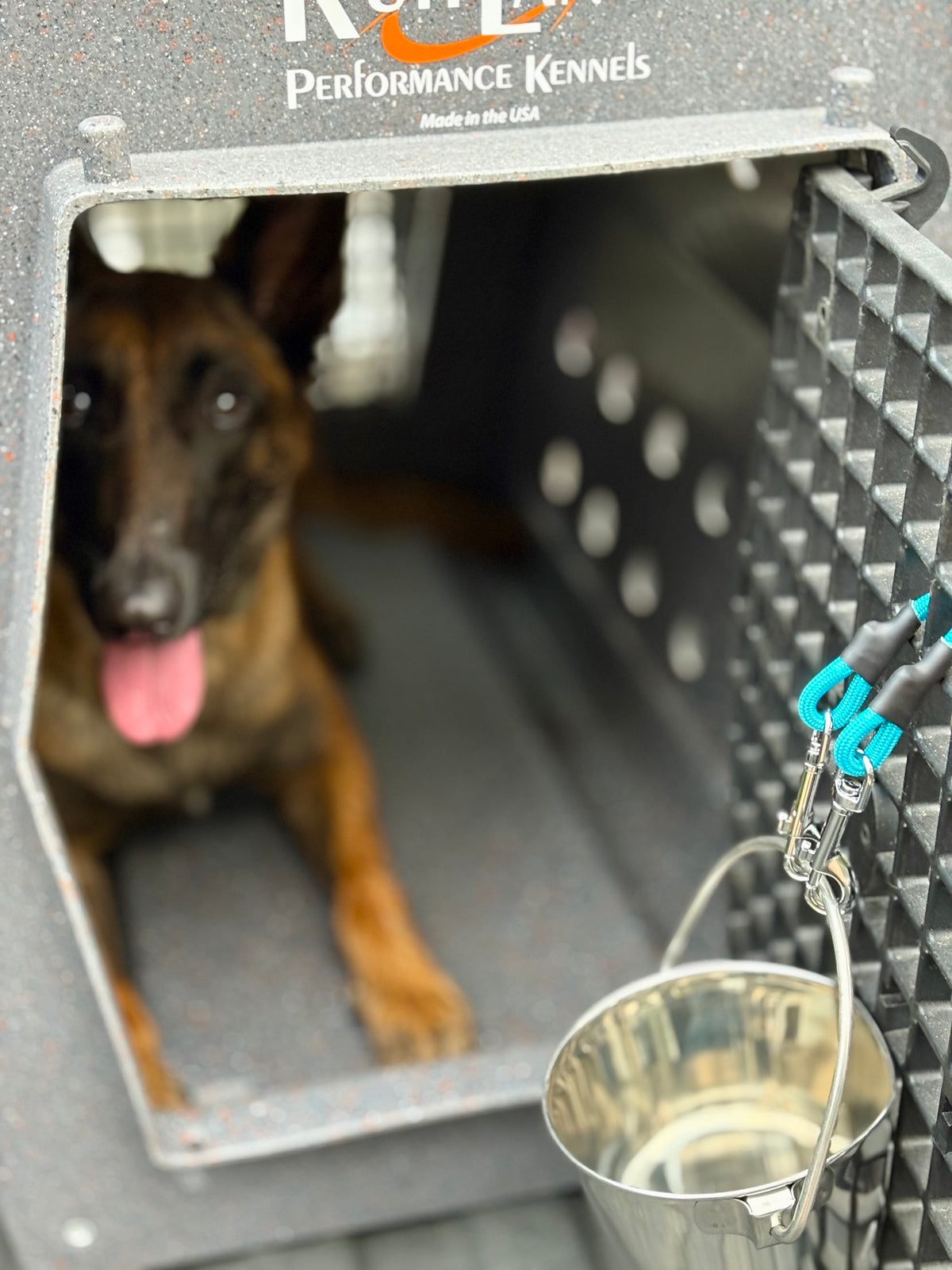 Kennel Bucket Holder / Coupler